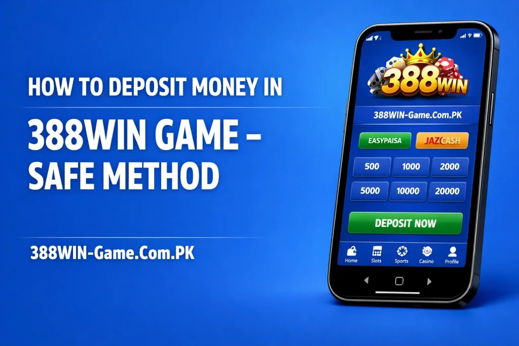 How to Deposit Money in 388WIN Game
