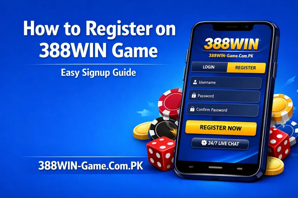 How to Register on 388WIN Game